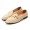 Cream Suede Side Buckle Monk Strap Prom Party Mens Loafers Dress Shoes